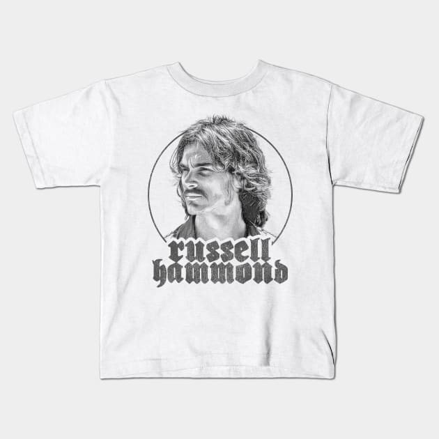 Russell Hammond Kids T-Shirt by darklordpug